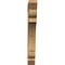 Ekena Millwork Olympic Slat Rough Sawn Bracket, Western Red Cedar, 4"W x 30"D x 34"H BKT04X30X34OLY06RWR - alternate 2